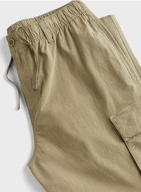 تصویر شلوار کتان کارگو با فیت معمولی برند H&M Regular Fit Cargo Pants