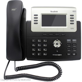 تصویر تلفن تحت شبکه یالینک مدل SIP T27G ا Yealink SIP T27G IP Phone Yealink SIP T27G IP Phone
