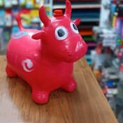 تصویر اسب بادی کودک اسب بادی پرشی اسب بادی موزیکال گوزن بادی بچگانه گوزن بادی پرشی گاو بادی حیوانات بادی اسباب بازی حیوانات 