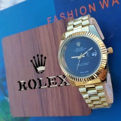 تصویر ویزگی های ساعت مچی مردانه رولکس ROLEX طرح دیت جاست تقویم دار 2025 