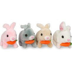 تصویر اسباب بازی خرگوش موزیکال خارجی - کرم musical rabbit dol
