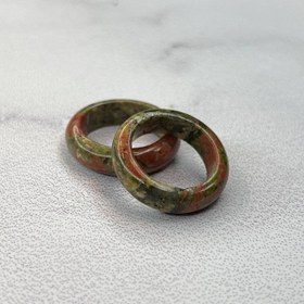 تصویر رینگ سنگ اوناکیت 