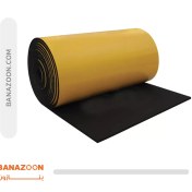 تصویر عایق الاستومری چسب ساده روکش ساده 