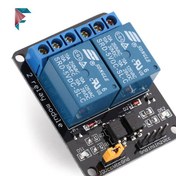 تصویر ماژول رله 5 ولت 2 کاناله 