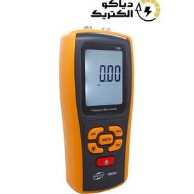 تصویر مانومتر یا فشارسنج دیجیتالی تفاضلی مدل BENETECH GM505 Benetech digital differential pressure gauge model GM505