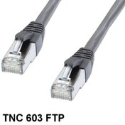 تصویر کابل شبکه Cat6 تسکو FTP مدل TCN603CCF طول 0.3 متر Tsco TCN603CCF Cat6 cable 0.3M