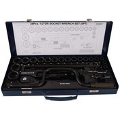 تصویر ست بکس و آچار بکس مستر مدل AS424MVT ۲۴ پارچه فشار قوی 