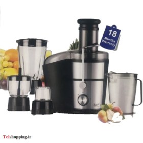 تصویر آبمیوه گیری 4 کاره 1200 وات مایر مدل MR-6556 maier MR_6556 juicer and blender 4in1