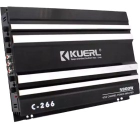 تصویر آمپلی فایر کورل مدل C-266 ا Kuerl C-266 Car Amplifier Kuerl C-266 Car Amplifier