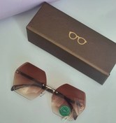 تصویر عینک آفتابی زنانه فرم لس کد ۱۲۰۷ 