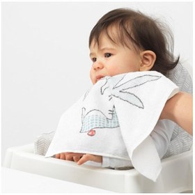 تصویر ست سه تایی حوله کودک ایکیا BUSSIG 