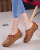 تصویر کفش زنانه مدل ناهید - 39,قهوه ای 