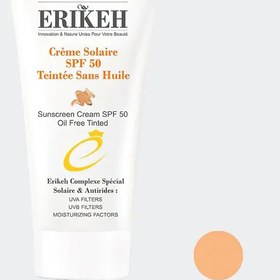 تصویر کرم ضد آفتاب رنگی اریکه (Erikeh) مدل Acne-Prone با SPF 50 مناسب پوست چرب حجم 50 میلی لیتر 