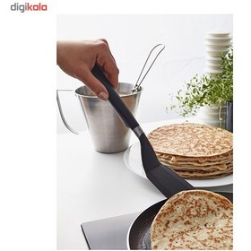 تصویر کفگیر ایکیا IKEA Turner 33 cm stainless steel