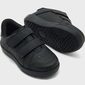 تصویر کفش ورزشی چسبی بچگانه با ساق کوتاه برند klin Kids Low Top Velcro Sneakers