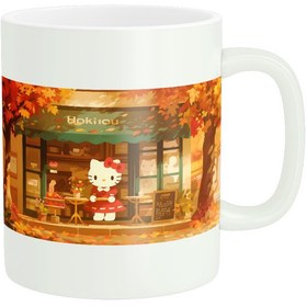 تصویر ماگ پاد آفرین مدل هلو کیتی کد 1192 