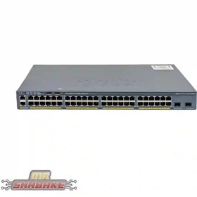 تصویر سوئیچ سیسکو مدل WS-C2960X-48FPD-L استوک Cisco WS-C2960X-48FPD-L 48Port Switch Stock