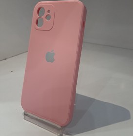 تصویر گارد سیلیکونی اصلی مدل Iphone 12 - صورتی The original silicone guard of the Iphone 11 model