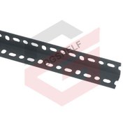 تصویر نبشی قفسه انباری طوسی رنگ 