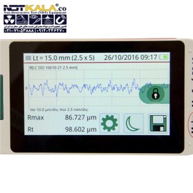 تصویر زبری سنج سطح ElOMETER 7062 Elcometer 7062 MarSurf PS10 Surface Roughness Tester