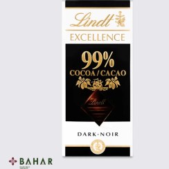 تصویر شکلات تلخ لینت اکسلنس 99 درصد 50 گرم LINDT 00414