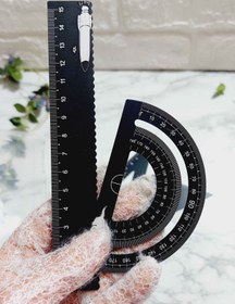 تصویر گونیا نقاله فلزی 