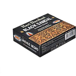 تصویر عود خوشبو کننده هری دارشان HD مدل بلک صندل ( صندل سیاه ) Black Sandal HD (HARI DARSHAN) Black Sandal