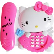 تصویر اسباب بازی تلفن موزیکال Hello Kitty سلفونی 