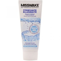 تصویر خمیر دندان مخصوص دندان های لمینت و کامپوزیت میسویک Misswake Composite And Laminate Toothpaste