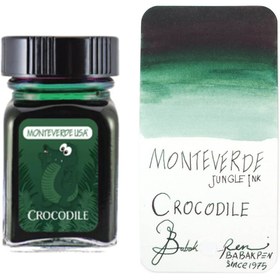 تصویر جوهر خودنویس مونته ورده کروکودیل MONTEVERDE Crocodile INK 30ml 