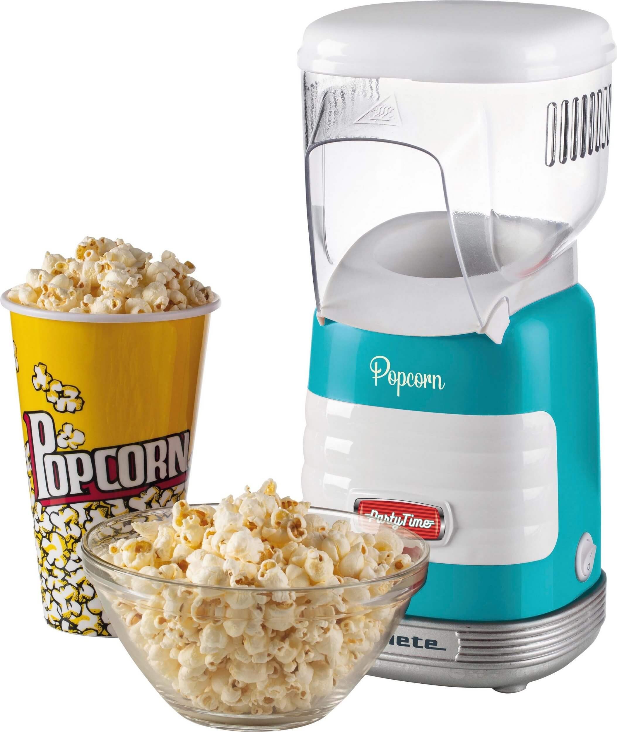 خرید و قیمت پاپ کورن ساز آریته ایتالیا Ariete Pop Corn Party Time 2956  light blue