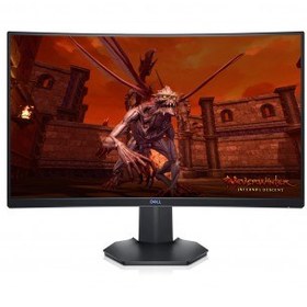 تصویر مانیتور گیمینگ خمیده 27 اینچ دل مدل S2721HGF Dell S2721HGF 27 Inch Curved Gaming FHD Monitor