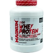 تصویر پودر وی پروتئین 100 درصد مگنوم 2270 گرم Magnum Whey Protein 100 Percent 2270g