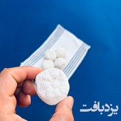 تصویر پک کیسه حمام سنتی یزدی سفید + روشور 