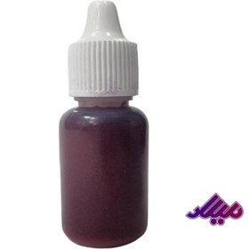 تصویر رنگ مایع صدفی رز گلد 