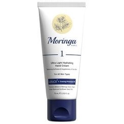 تصویر کرم دست و صورت آبرسان انواع پوست مورینگا امو 75 میل MORINGA EMO Ultra Light Hydrating Hand Cream 75ml