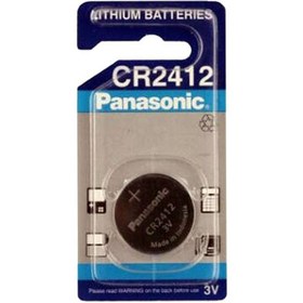 تصویر باتری سکه ای پاناسونیک مدل CR2412 ا Panasonic Cr2412 minicell Panasonic Cr2412 minicell