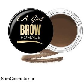 تصویر پماد ابروی ال ای گرل رنگ Taupe وزن 3 گرم L.A. Girl Brow Pomade Taupe