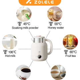 تصویر کتری برقی شيائومی مدل Zolele Electric Kettle 1.5L HK152 Zolele Electric Kettle 1.5L HK152