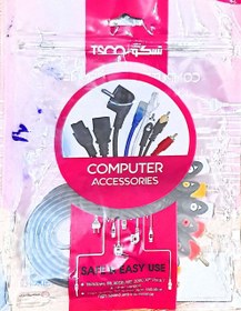 تصویر کابل ۳ به ۳ AV RCA 1.5m. تسکو Cable