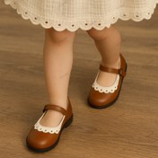 تصویر کفش مجلسی دخترانه مدل گیسو 