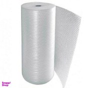 تصویر نایلون حبابدار عرض ۱۰۰ سانتی متر رول ۲۵ متری 