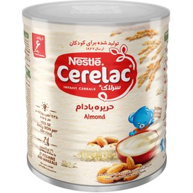 تصویر سرلاک حریره بادام به همراه شیر نستله برای کودکان 6 ماه به بالا Nestle Cerelac Almond with Milk