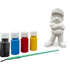 تصویر عروسک رنگ‌آمیزی رنگارت مدل سوپر ماریو 