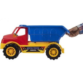 تصویر اسباب بازی کامیون مگا ولوو 200 کیلویی سروش 