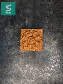 تصویر آجر نیلوفر ۱ شاموتی 2.8*10*10 