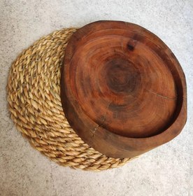 تصویر ظروف چوبی رستیک 