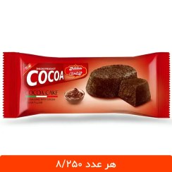 تصویر کیک روغنی مغزدار ژیلداس ۳۵گرمی - کیک روغنی کاکائویی با مغزی کاکائو ژیلداس 