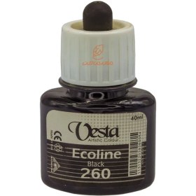 تصویر اکولین وستا کد 260 رنگ Black حجم 40ml 