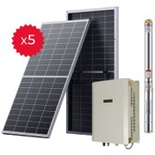 تصویر پمپ آب ۱ اینچ عمق 130 متر 6 مترمکعب 2 اسب 